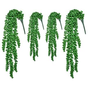 Briful Fake Hanging Plants String of Pearls Plant Hanging Succulents Plants  A